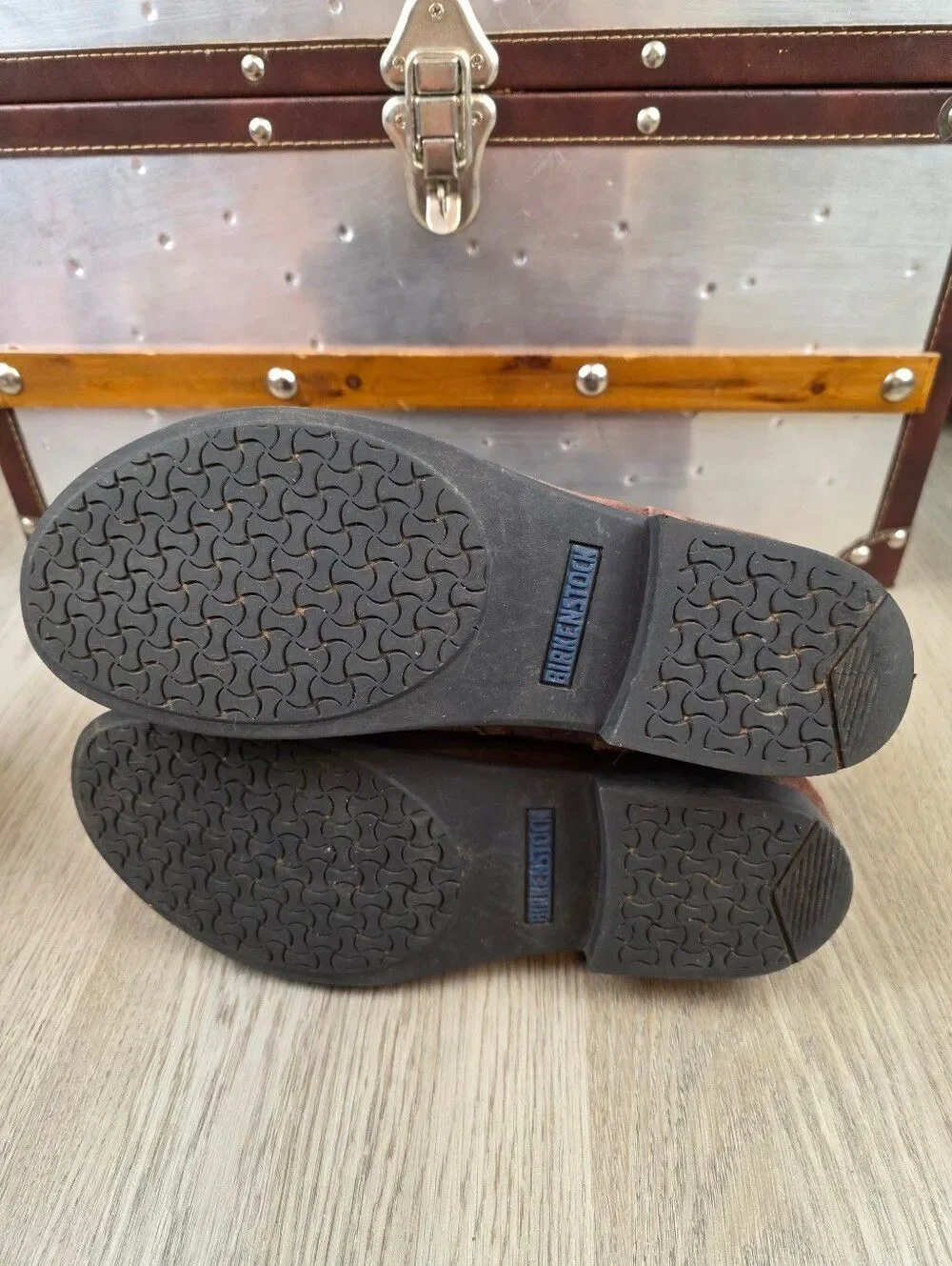 Birkenstock Sarina Suede Leather Ankle Boots Size 9